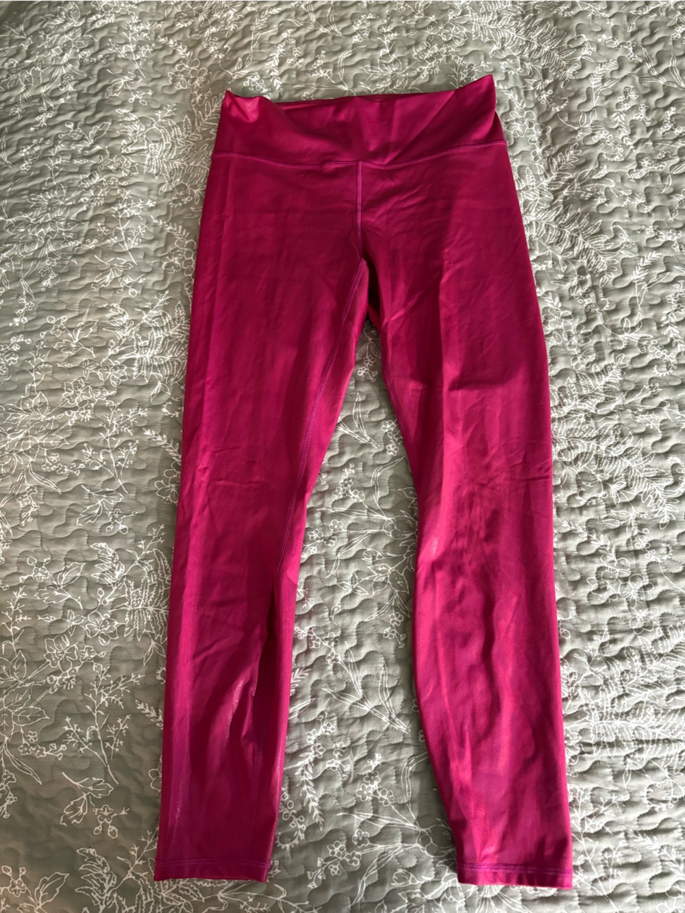 Fabletics Bright Fuchsia High-Rise Leggings